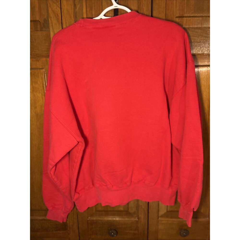 Red Disney Mikey Mouse Sweatshirt XL - Picture 6 of 7